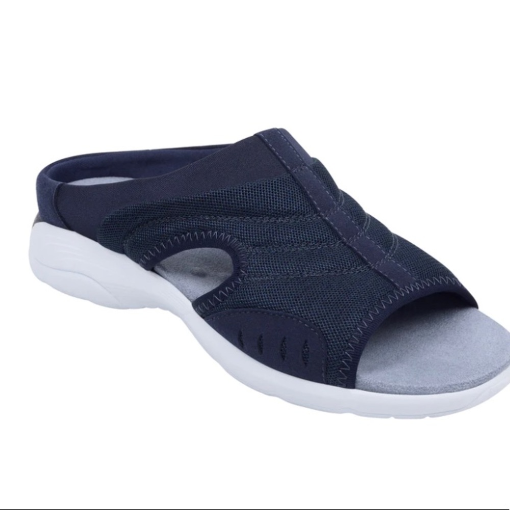 Easy Spirit womens sandles Traciee2 size 8W color dark blue